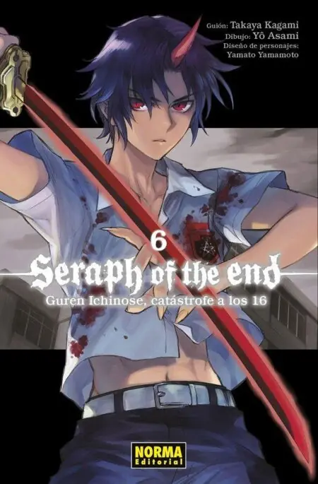 Seraph Of The End 06: Guren Ichinose, Catastrofe A Los 16