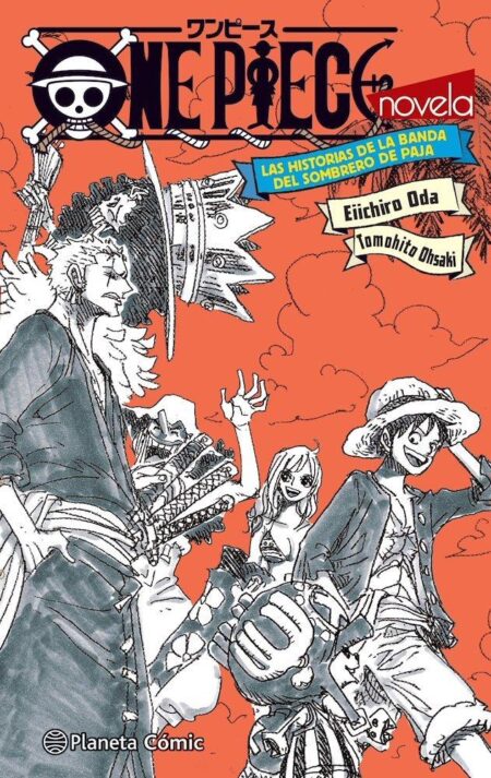 One Piece novela Las historias de la banda del Sombrero de paja