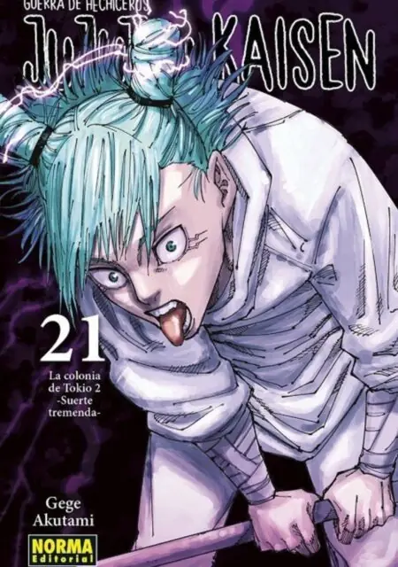 Jujutsu Kaisen 21 - Editorial Norma
