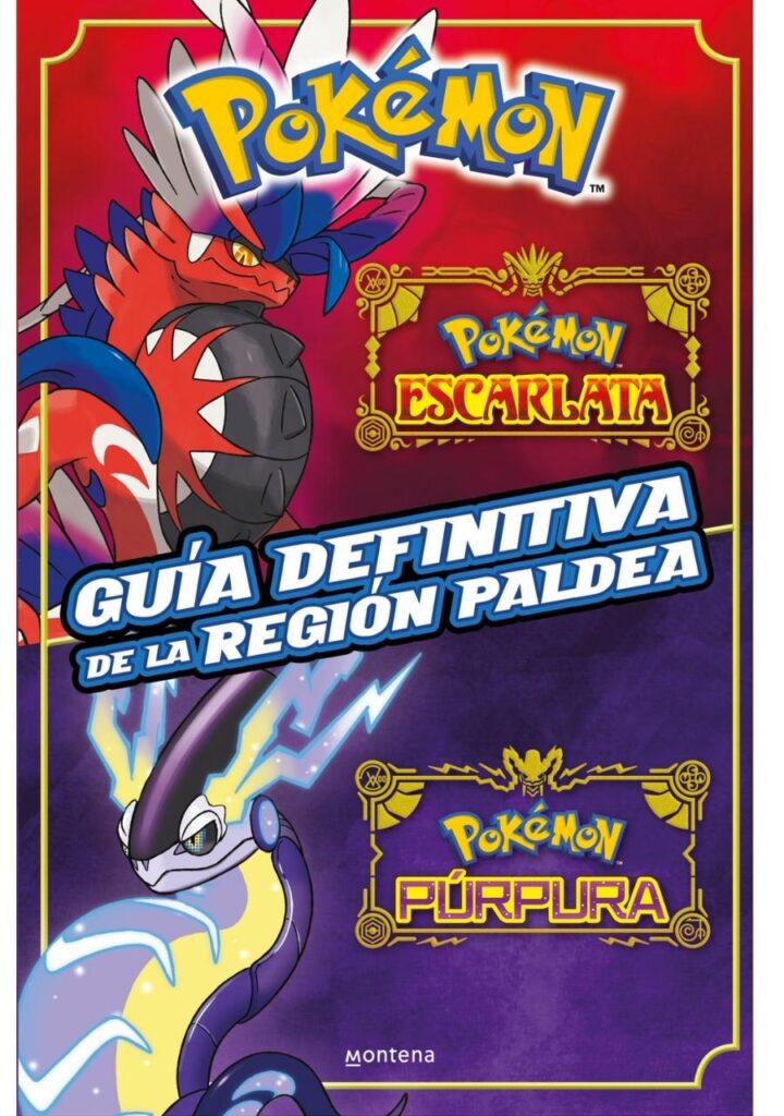 Guía definitiva de la región Paldea. Libro oficial. Pokémon Escarlata / Pokémon Púrpura