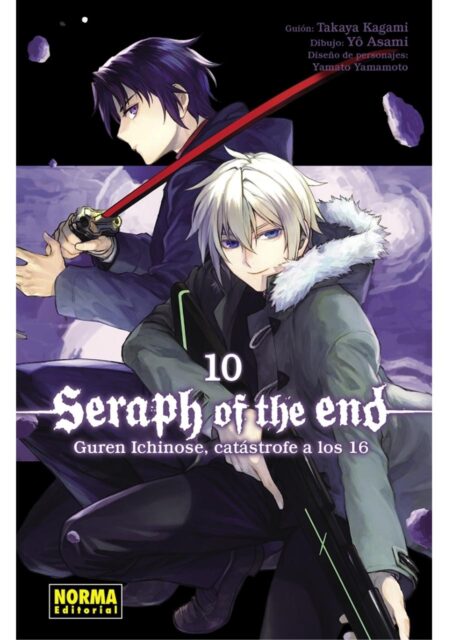 Seraph Of The End 10 Guren Ichinose Catastrofe a los 16