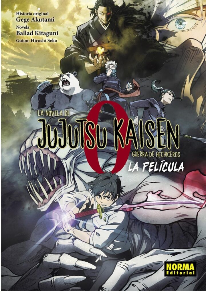 Jujutsu Kaisen 0 La Novela De La Pelicula - Editorial Norma