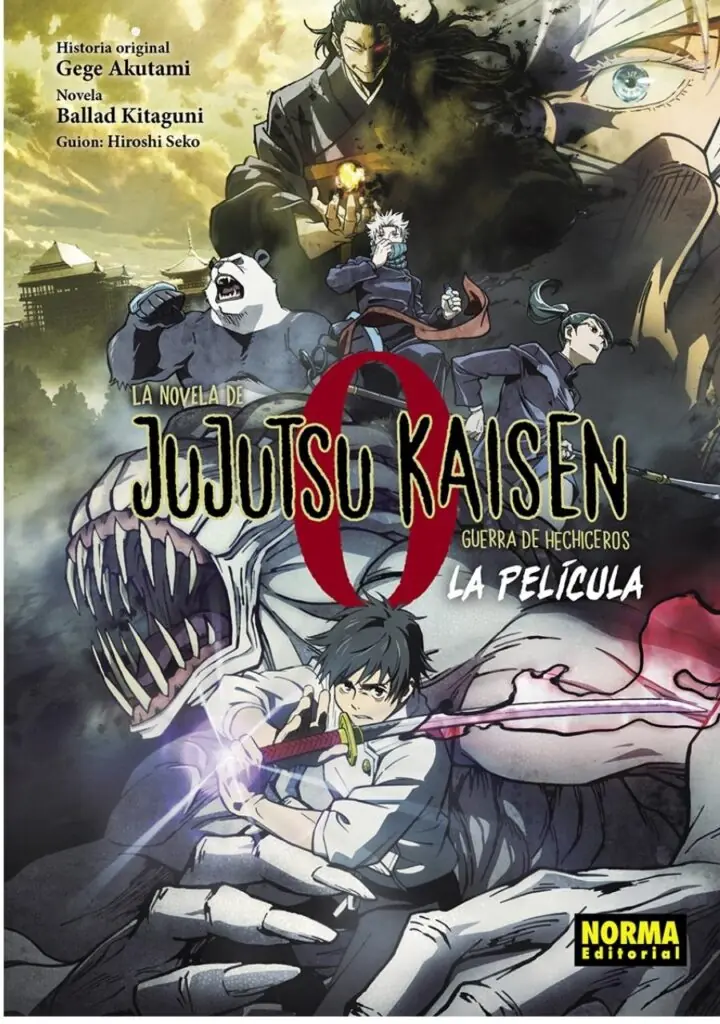 Jujutsu Kaisen 0 La Novela De La Pelicula - Editorial Norma