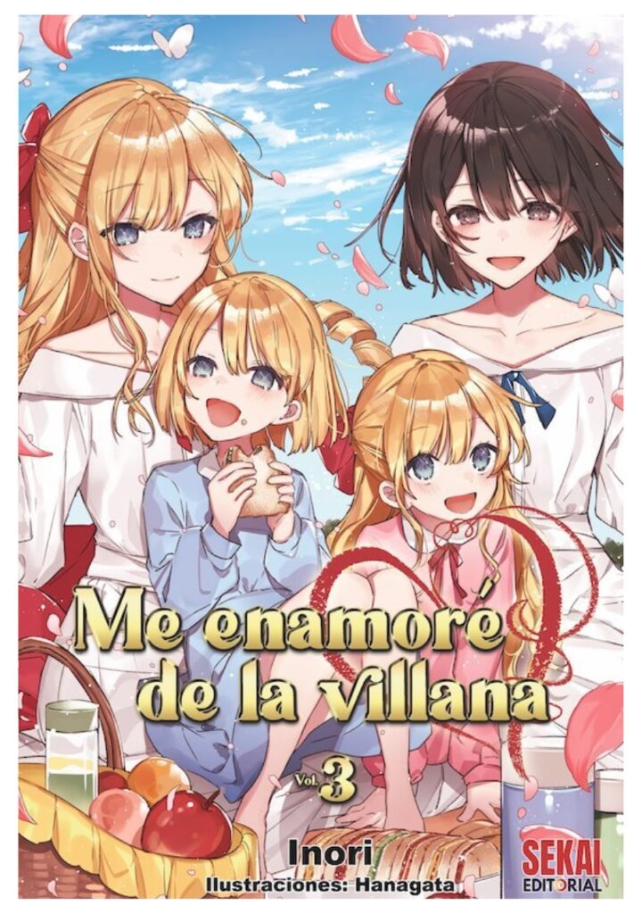 Novela Me enamoré de la villana 03 – Sekai Editorial