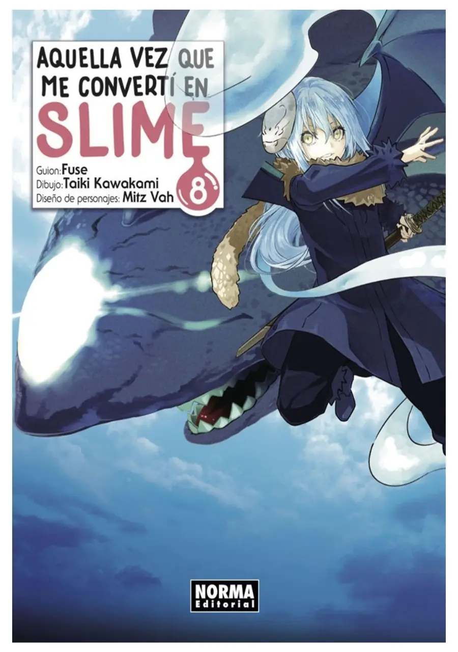 Aquella vez que me convertí en slime 08 - Editorial Norma