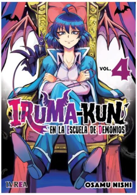 Iruma-Kun En La Escuela De Demonios 04 - Ivrea Argentina CON DETALLE