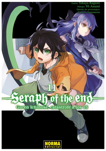 Seraph Of The End 11: Guren Ichinose, Catastrofe A Los 16