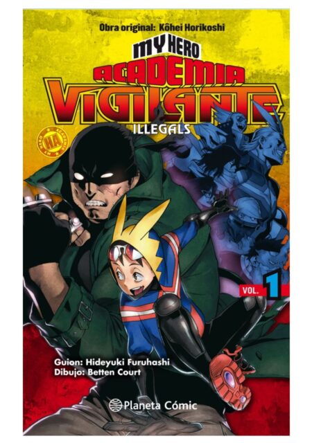 My Hero Academia Vigilante Illegals 01