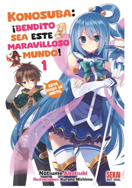 Novela Konosuba: ¡bendito sea este maravilloso mundo! 01 - Sekai Editorial