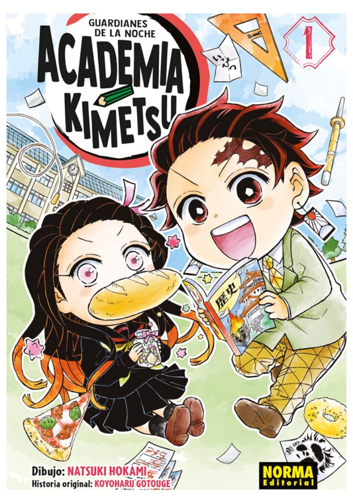 Guardianes de la Noche: Academia Kimetsu 01 - Editorial Norma