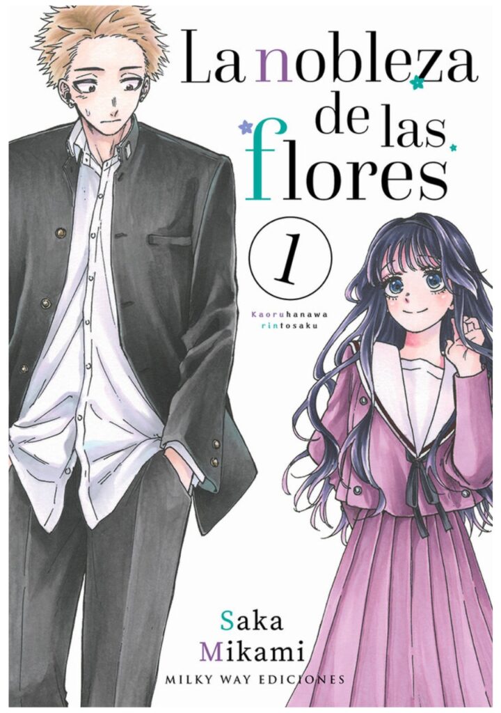 La nobleza de las flores 01 - Editorial Milky Way
