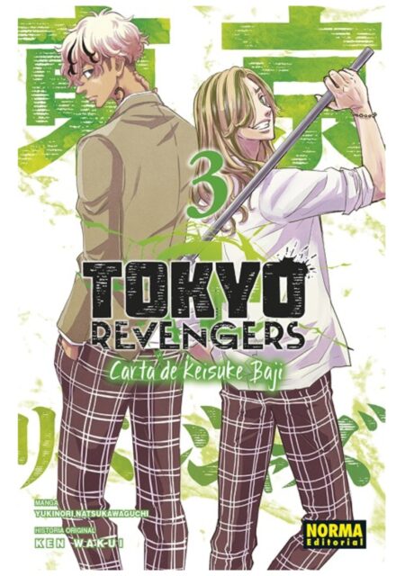Tokyo Revengers Carta de Keisuke Baji 03 - Editorial Norma