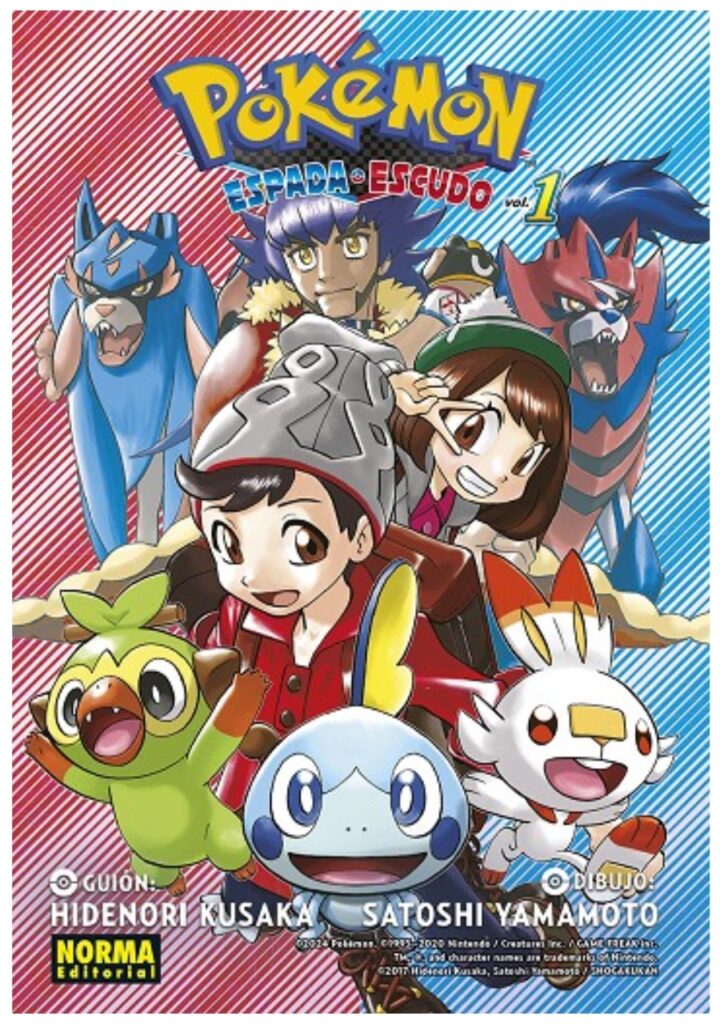 Pokémon Espada y Escudo 01 - Editorial Norma
