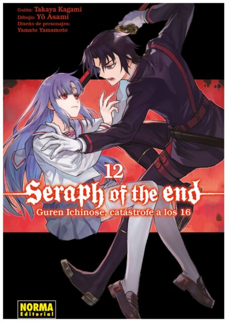 Seraph Of The End 12: Guren Ichinose, Catastrofe A Los 16