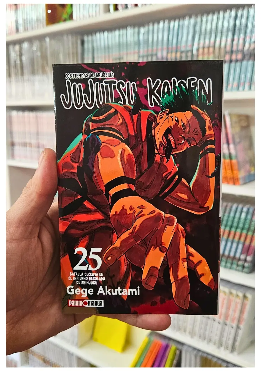 Jujutsu Kaisen 25 - Panini Argentina - Imagen 2