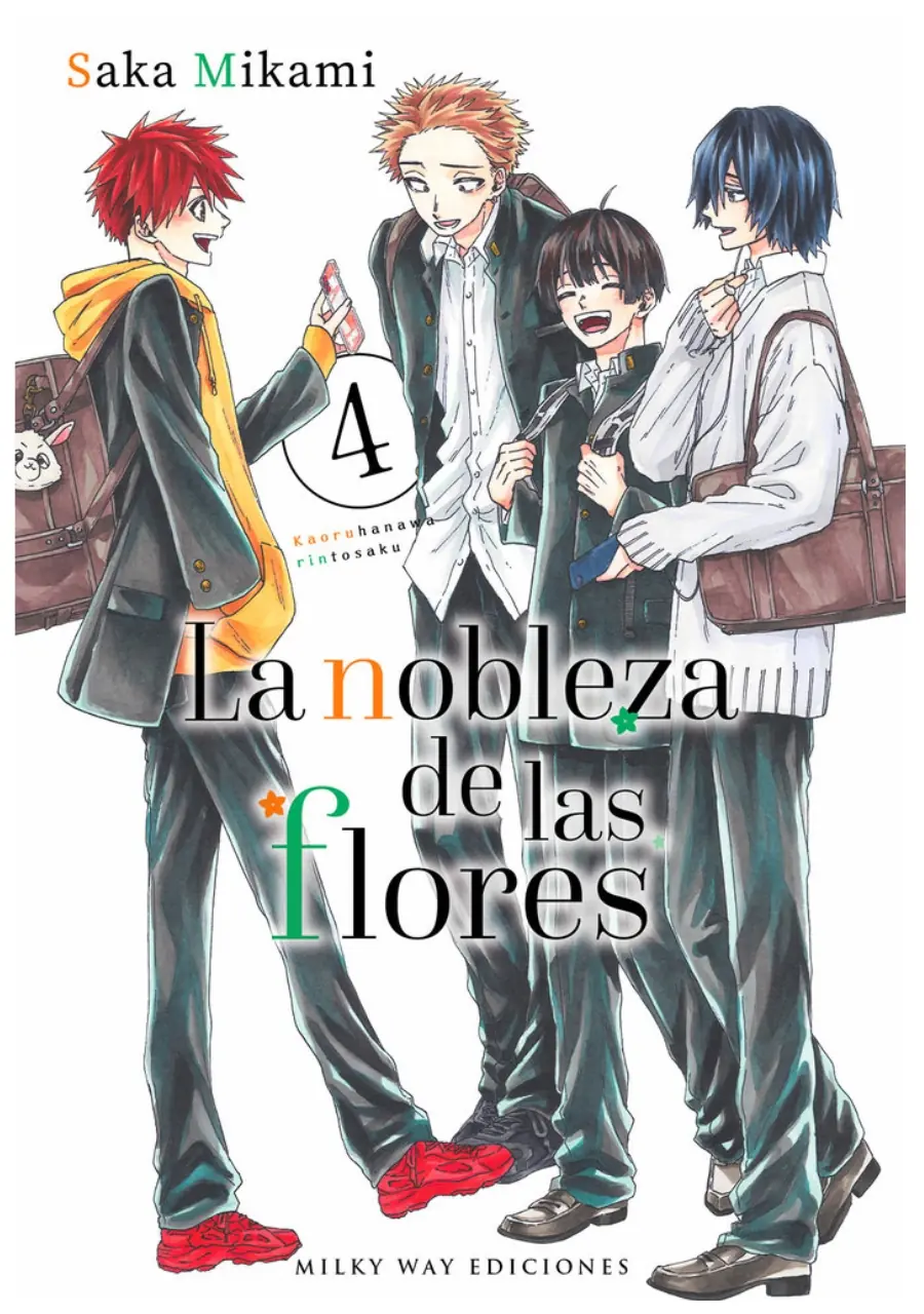 La nobleza de las flores 04 - Editorial Milky Way