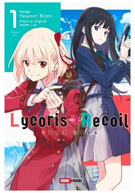 Lycoris Recoil 01 - Panini Comic Argentina