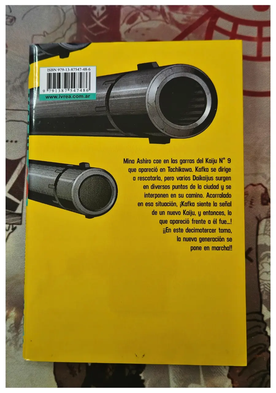 Kaiju No 8 13 - Ivrea Argentina - Imagen 3