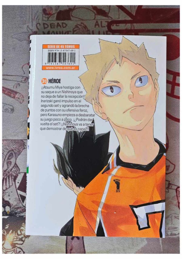 Haikyuu 31 - Ivrea Argentina - Imagen 3