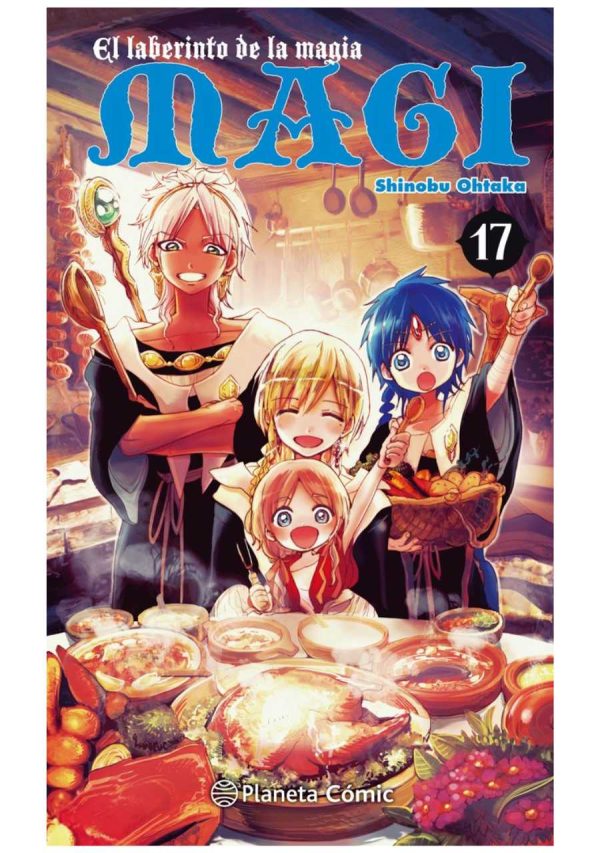 Magi, El laberinto de la magia 17 - Planeta Comic