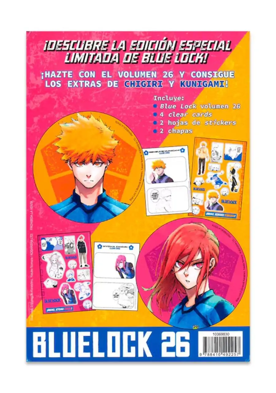 Blue Lock 26 Edicion Especial - Planeta Comic - Imagen 3