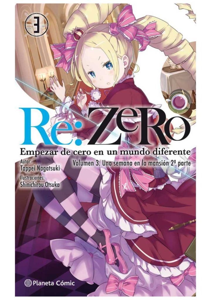 Novela Re:Zero 03 - Planeta Comic España