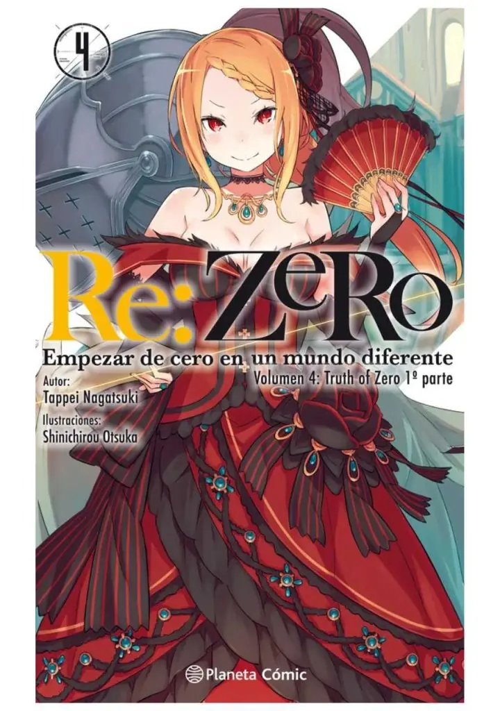 Novela Re:Zero 04 - Planeta Comic España