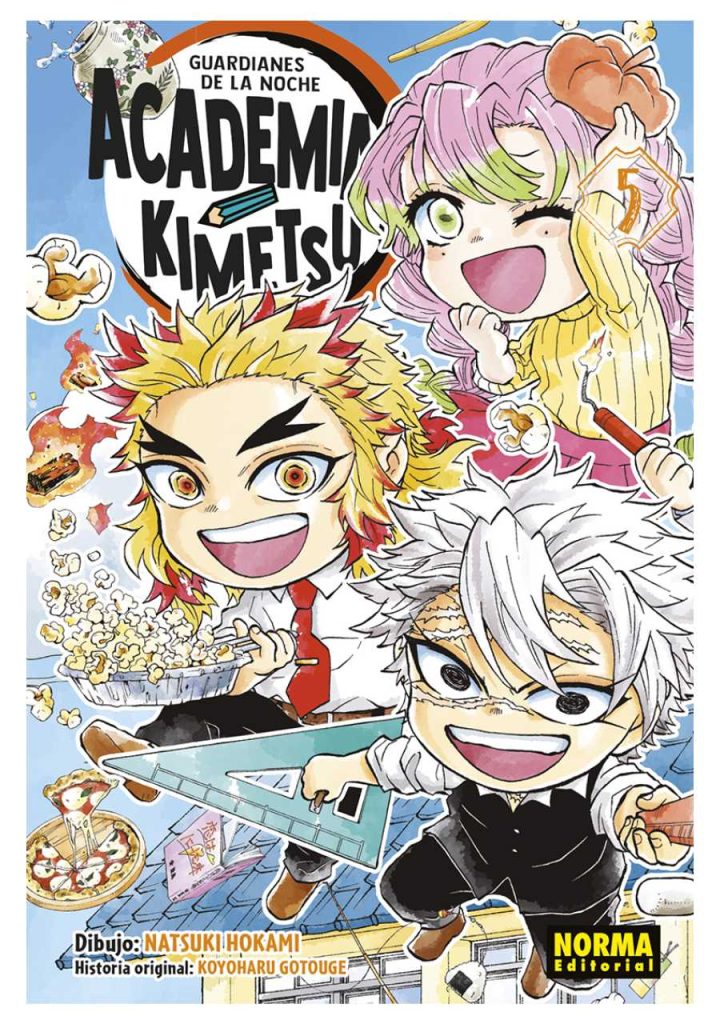 Guardianes de la Noche: Academia Kimetsu 05 - Editorial Norma