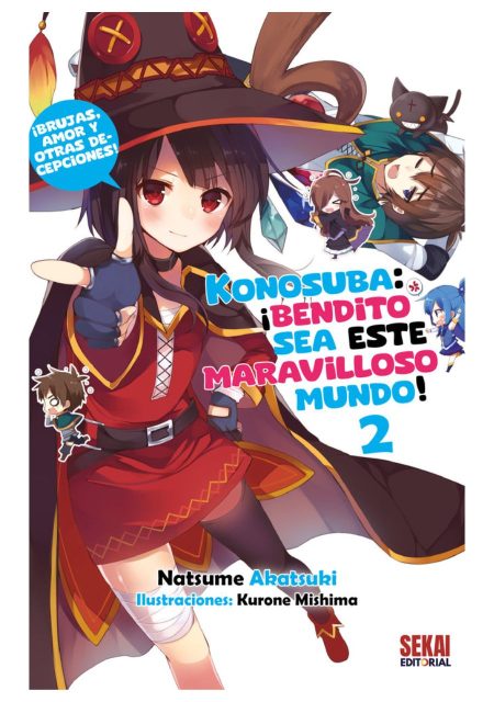 Novela Konosuba: ¡bendito sea este maravilloso mundo! 02 - Sekai Editorial
