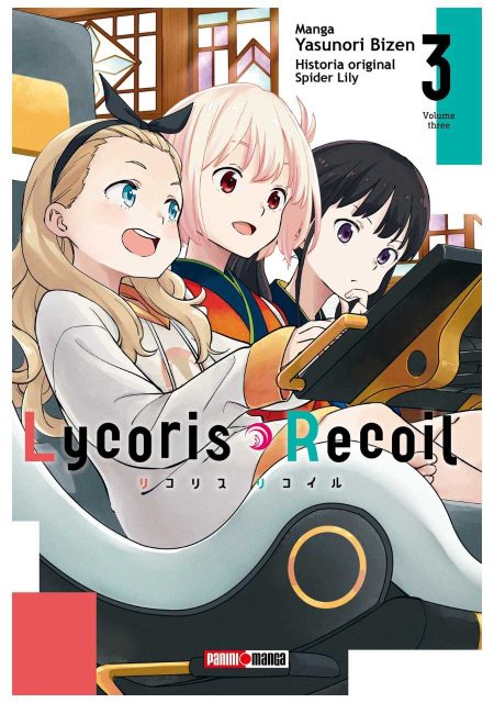 Lycoris Recoil 03 - Panini Comic Argentina