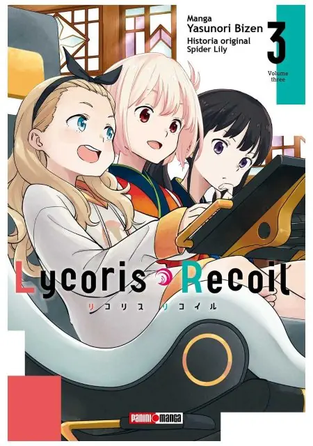 Lycoris Recoil 03 - Panini Comic Argentina