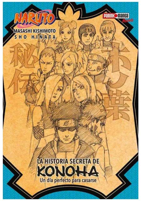 Naruto - La historia secreta de Konoha - Panini Comic Argentina