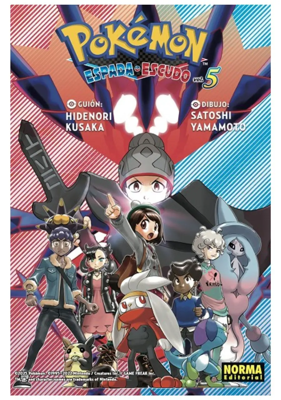 Pokémon Espada y Escudo 05 - Editorial Norma