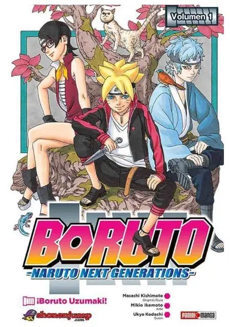 Boruto Naruto Next Generations 01 -  Panini Argentina