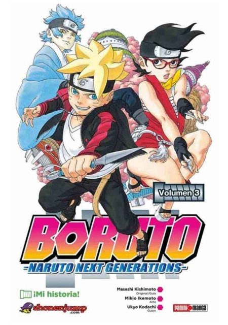 Boruto Naruto Next Generations 03 - Panini Argentina