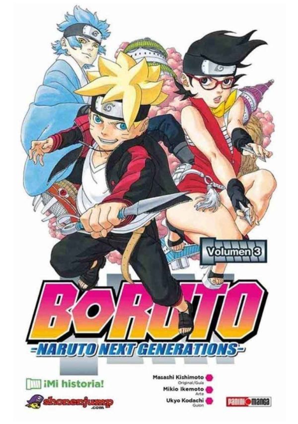Boruto Naruto Next Generations 03 - Panini Argentina