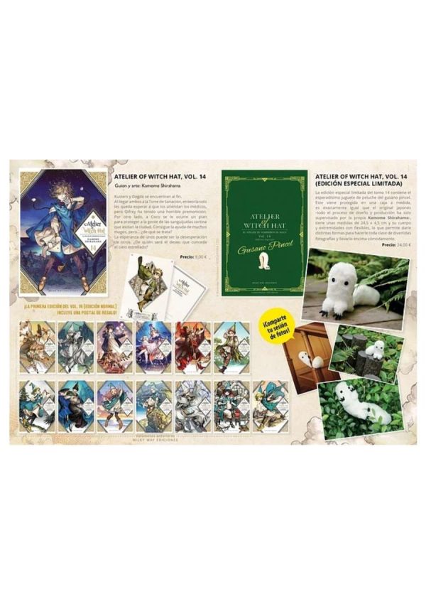 Atelier Of Witch Hat 14 Edicion Especial - Milky Way