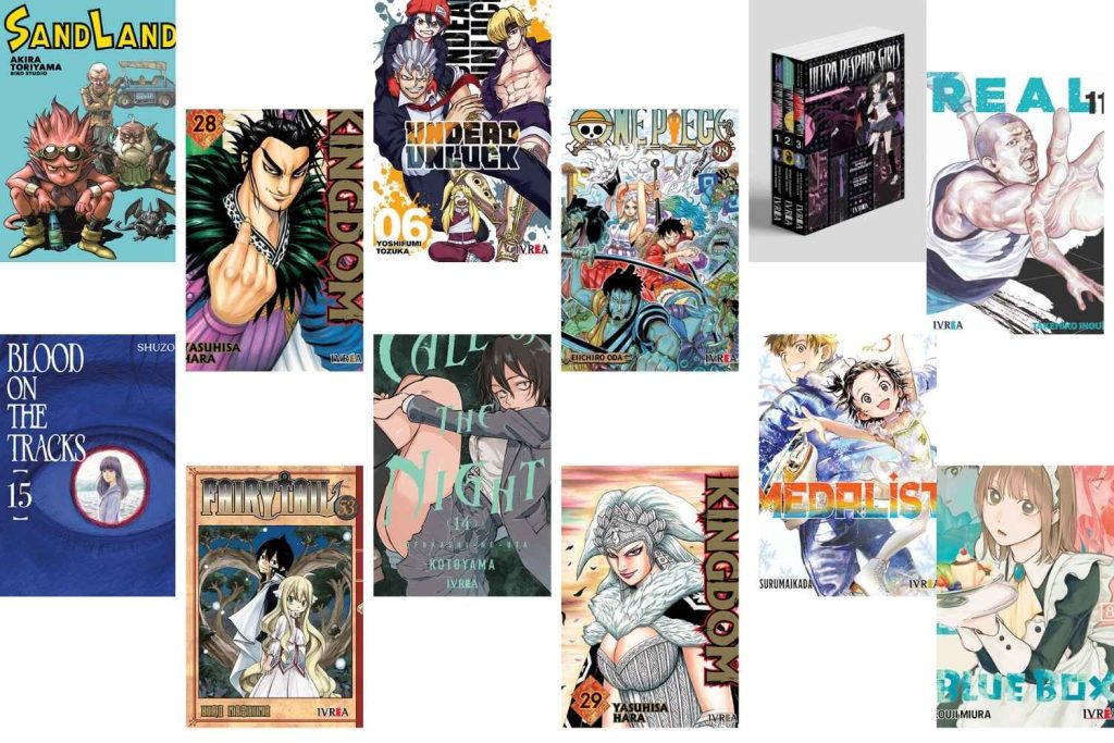 Novedades Ivrea 05 Septiembre 2025: One Piece, Undead Unluck