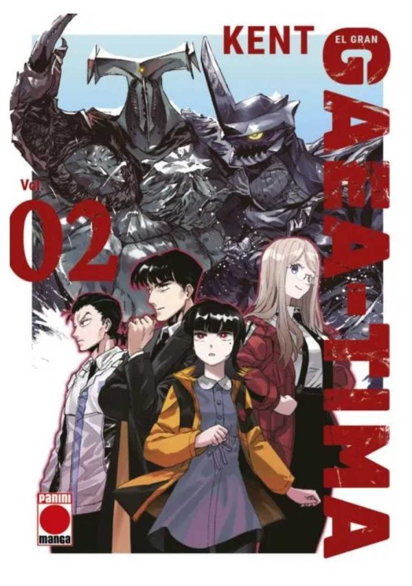Portada del manga El Gran Gaea-tima #02