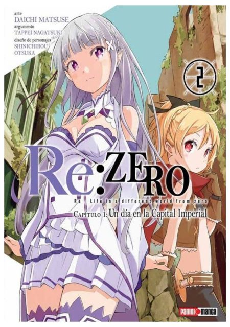 Re:Zero Chapter One 02 - Panini Argentina