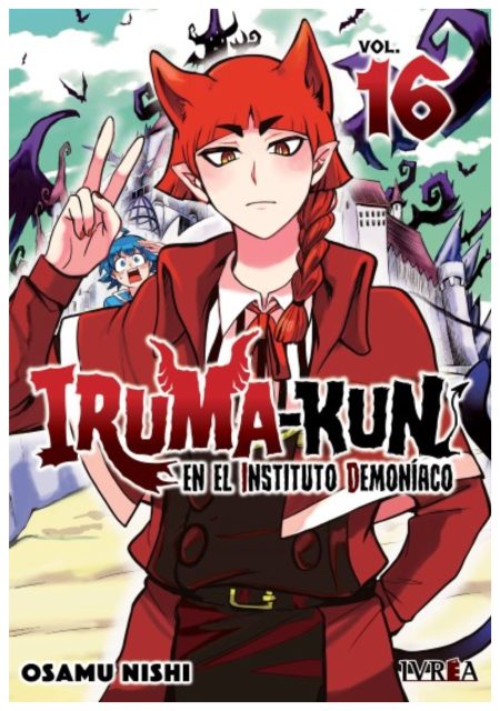 Iruma Kun En El Instituto Demoníaco, Iruma-kun, Ivrea España, Osamu Nishi, manga shonen, manga de comedia, instituto Babyls, fantasía escolar
