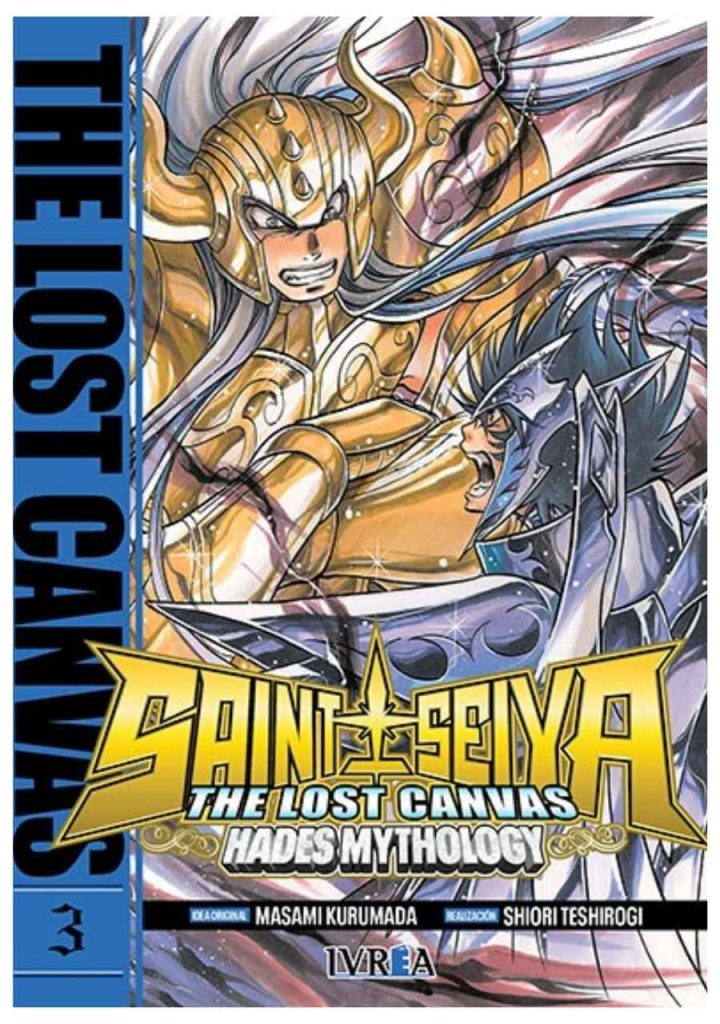 Portada del manga Saint Seiya: The Lost Canvas Gaiden #03 Ivrea España