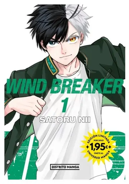 Wind Breaker 01 (Universo Manga) - Distrito Manga España