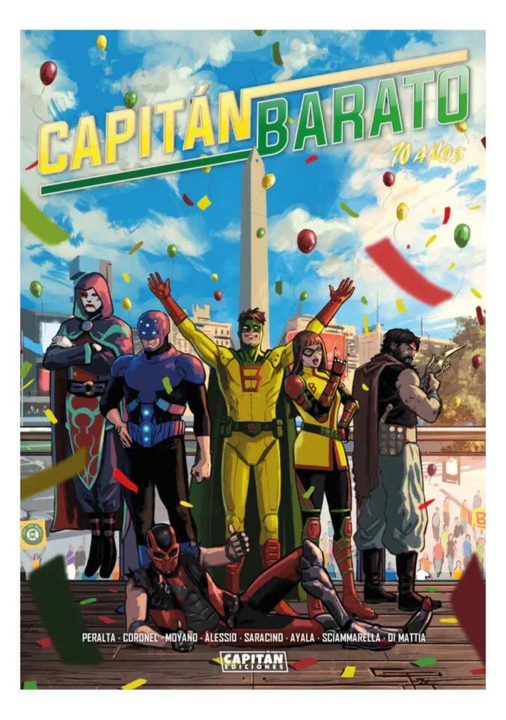Capitan Barato 10 Años Portada Regular (germán Peralta) - Ovni Press