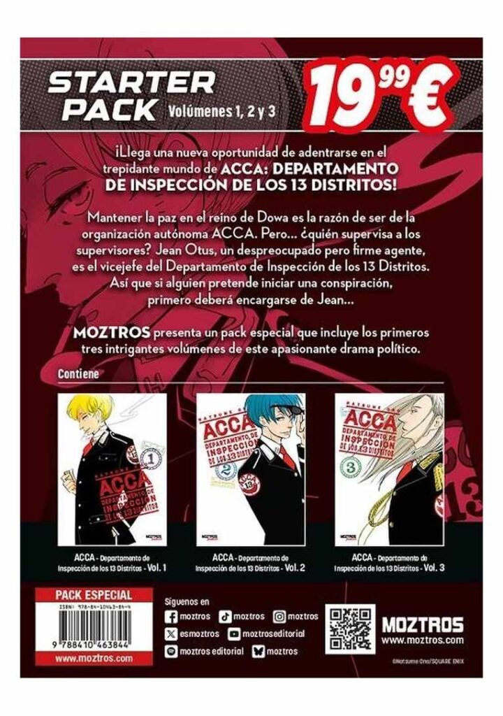 ACCA Departamento de Inspección de los 13 Distritos Vol. 1-3 - Moztros España