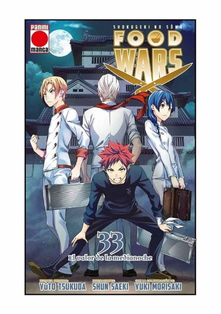 Food Wars, Shokugeki no Soma 33 - Panini Comics España