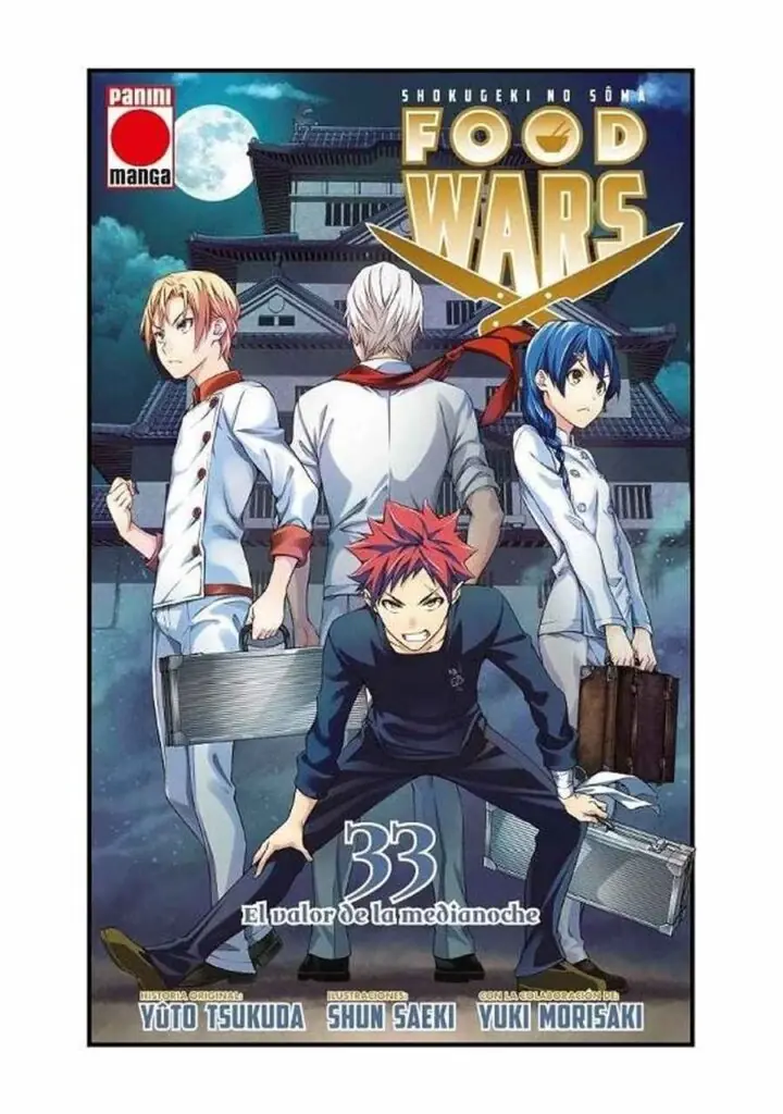Food Wars, Shokugeki no Soma 33 - Panini Comics España