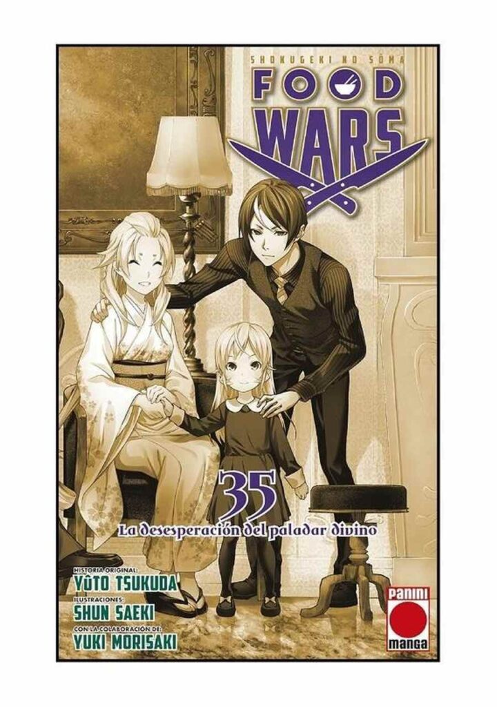 Food Wars, Shokugeki no Soma 35 - Panini Comics España
