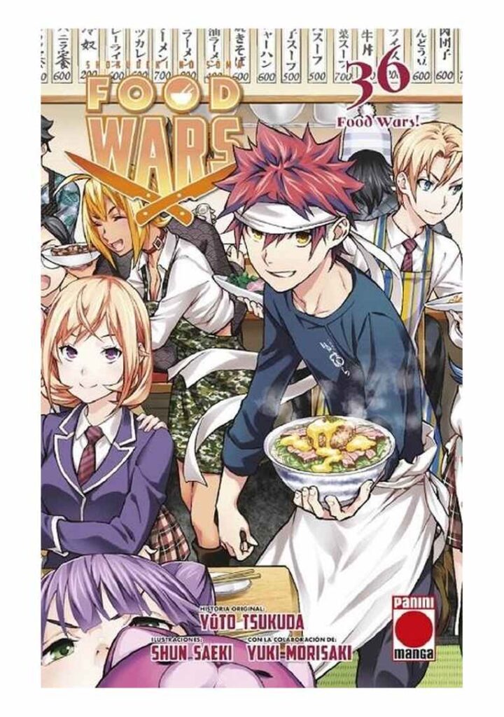 Food Wars Shokugeki no Soma 36 - Panini Comics España