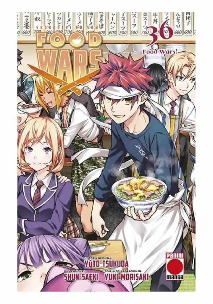 Food Wars Shokugeki no Soma 36 - Panini Comics España
